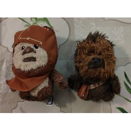 Peluches Ewok Et Chewbacca 15 Cms