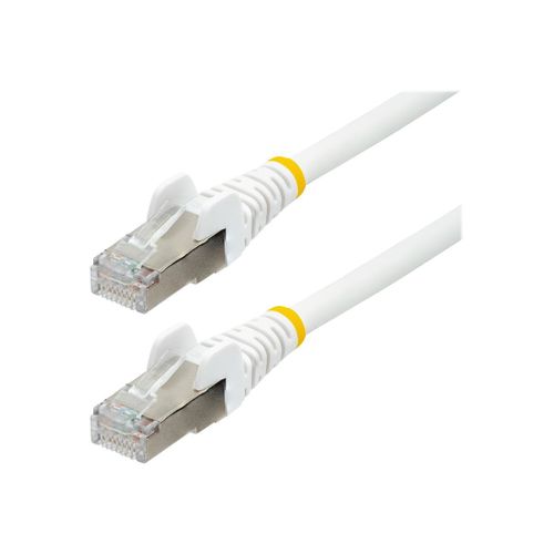 StarTech.com Câble Ethernet CAT6a 3m - LSZH, 10 GbE 100W PoE S/FTP - Cordon de raccordement - RJ-45 (M) pour RJ-45 (M) - 3 m - S/FTP - CAT 6a - IEEE 802.3bt - sans crochet, bloqué, moulé, sans...