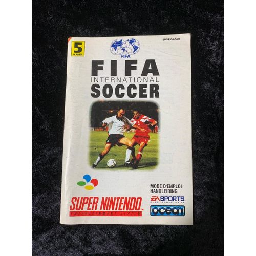 Fifa International Soccer - Super Nintendo - Snes - Livret D'instructions / Notice
