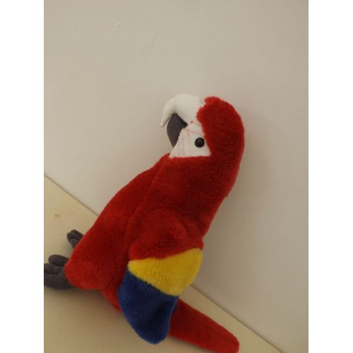 Doudou Peluche Perroquet Multicolore Nature Planet