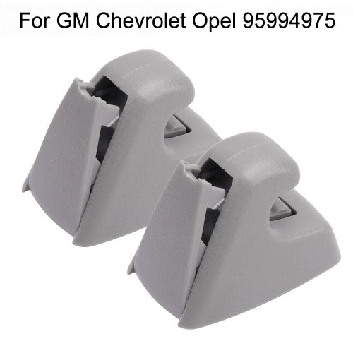 Pare-Soleil De Voiture Gris Pour Gm Chevrolet Opel 95994975 Cruze Sonic Spark",Clip De Support De Retenue,Crochet De Support Rapide,"2 Pièces