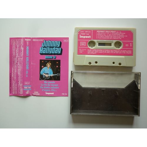 Johnny Hallyday Cassette K7 Album Impact Vol 13 Ma Gueule