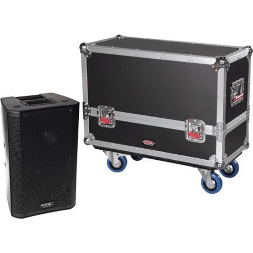 GATOR - G-TOURSPKR-2K8 - Flight Case pour 2 enceintes QSC K8