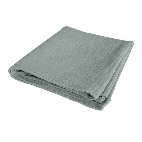 Paris Prix - Drap Housse Bébé "Extensible" 60x120cm Céladon