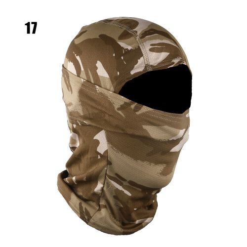 Cagoule De Camouflage Tactique,Écharpe Complète,Ski,Cyclisme,Masque Complet,Couvre-Visage,Chauffe-Tête,Casquette Airsoft,Doublure De Casque