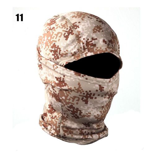 Cagoule De Camouflage Tactique,Écharpe Complète,Ski,Cyclisme,Masque Complet,Couvre-Visage,Chauffe-Tête,Casquette Airsoft,Doublure De Casque
