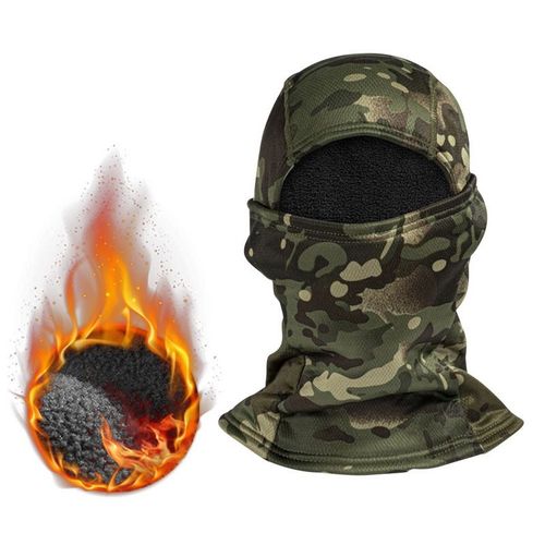 Cagoule Militaire Thermique De Ski 506,Masque Facial Chaud,Cyclisme,Html,Airsoft,Chapeaux,Écharpe Camouflage