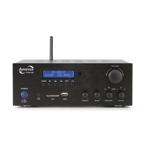 Amplificateur stéréo VT-80 MK avec Bluetooth