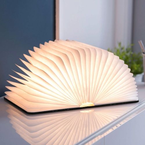 Lampe Led Gingko Smart Booklight - Led Cuir Noir