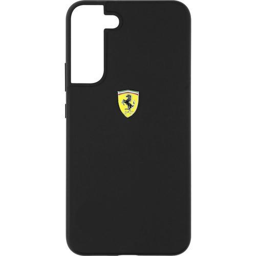 Coque Ferrari Samsung S22 Imprimé Logo Ferrari Noir