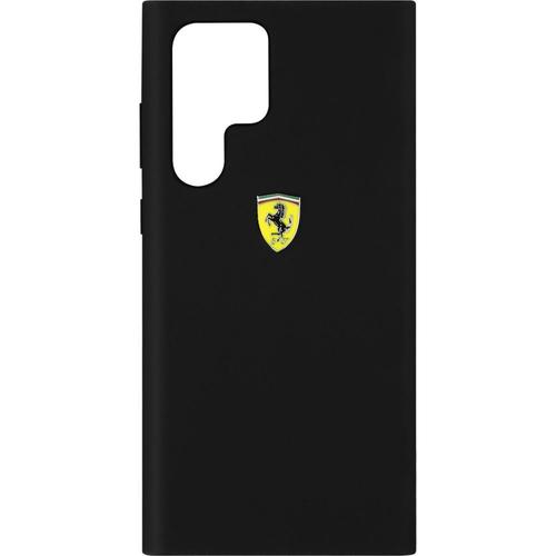 Coque Ferrari Samsung S22 Ultra Imprimé Ferrari Noir