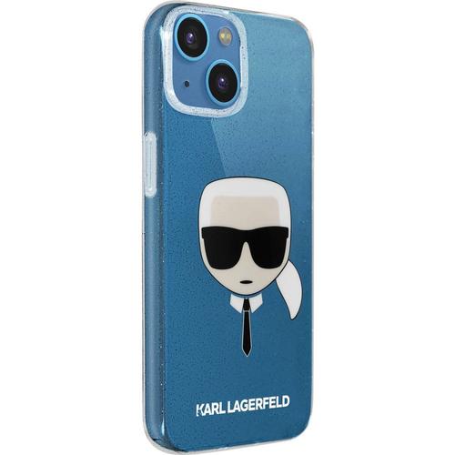 Coque Karl Lagerfeld Iphone 13 Mini Paillettes Icone Karl