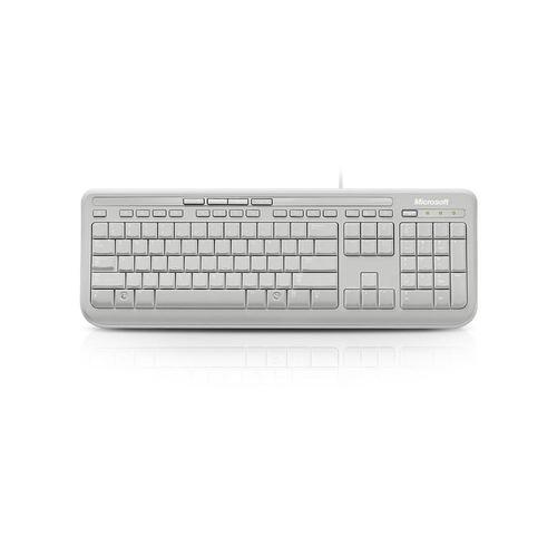 Clavier Microsoft WIRED KEYBOARD 600 WHITE - ANB-00027
