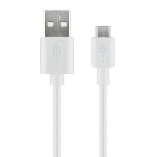 Câble USB-A vers Micro-USB - 50 cm - Blanc