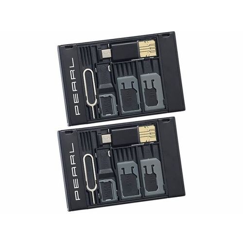 2 Porte-Cartes Sim Et Lecteur Usb Otg Pour Carte Microsd
