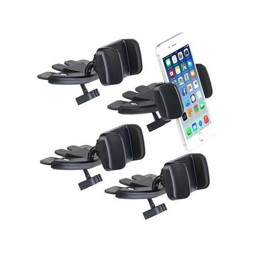 4 Supports Pour Smartphone Sur Lecteur Cd Voiture