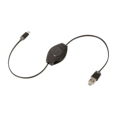 Câble Micro-USB vers USB PowerShare rétractable