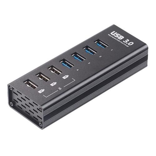 A gran escala Espere preocuparse Hub actif à 4 ports USB 3.0 et 3 ports de chargement rapide 4 A | Rakuten