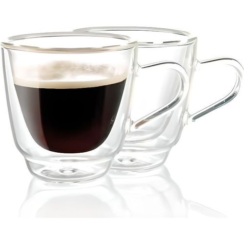 2 Tasses À Expresso Double Paroi