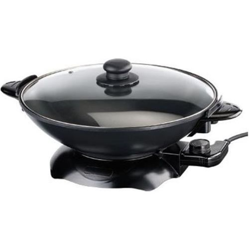 Wok ?lectrique Avec Thermostat Et Rev?tement Antiadh?sif