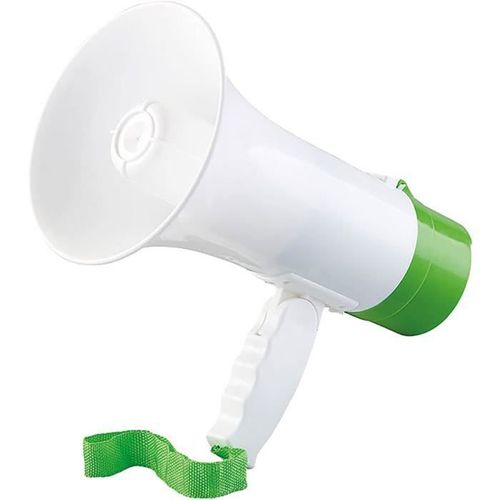 Mégaphone 10 W sans fil - INFACTORY - Batterie 6h - Enregistreur vocal - Sirène 300m