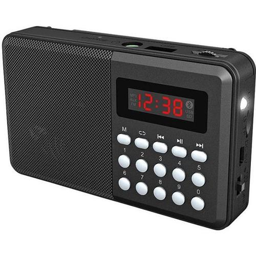 Radio de poche FM rechargeable bluetooth-MP3-USB-MicroSD TAR-702.bt