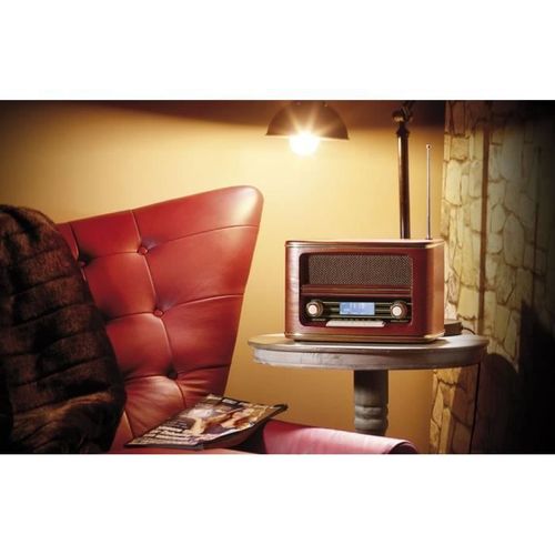Radio DAB+ / FM design rétro Meganov