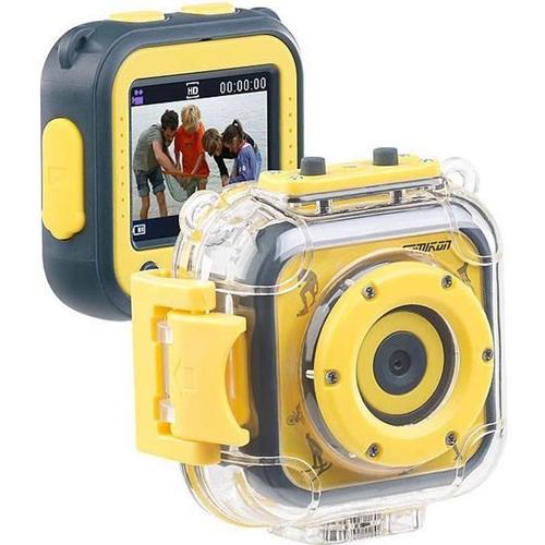 Caméra sport HD pour enfant - SOMIKON - DV-45.kids - Bluetooth - Jaune - Antichoc