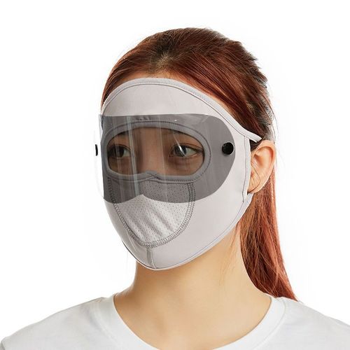 Masque De Protection Solaire En Soie Glacée Pour Femmes Et Filles,Protection Faciale Anti Uv,Anti-Poussière,Respirante,Pour Sport De Plein Air,Cyclisme,Pour Oreilles Suspendues