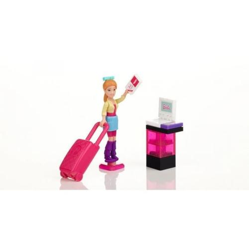Kit D'accessoires Barbie Build'n Style - Summer En Vacances - Mega Bloks - Pour Enfants De Plus De 4 Ans