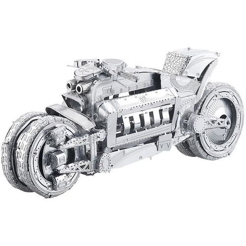 Maquette 3d En Métal : Moto Futuriste - 45 Pièces-Playtastic