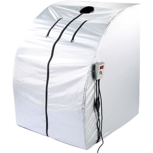 Sauna Infrarouge Mobile - Newgen Medicals - 1600 W - 2 Radiateurs En Céramique - Minuteur Pratique