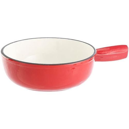 Caquelon En Fonte Émaillée Avec Anse - 16 Cm