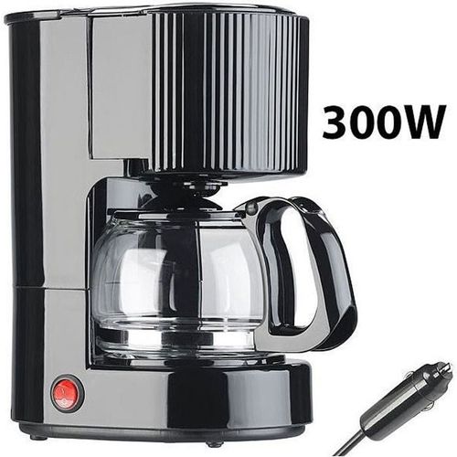 Cafetière Électrique Allume-Cigare 650 Ml Pour Jusqu'à 3 Tasses - 24 V / 300 W