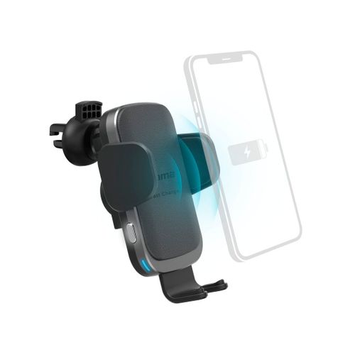Chargeur Pour Voiture "Fc10 Motion", 10 W, Sans Fil, Qi-Charge, Noir
