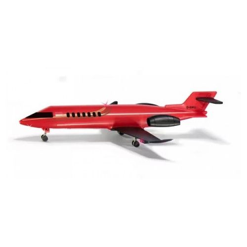 2526 Avion D Affaire Rouge Avec Led