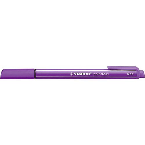 Stylo-Feutre Stabilo Pointmax - Pointe Moyenne - Violet Lilas