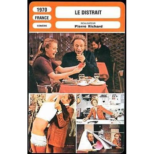 Fiche Monsieur Cinema Le Distrait