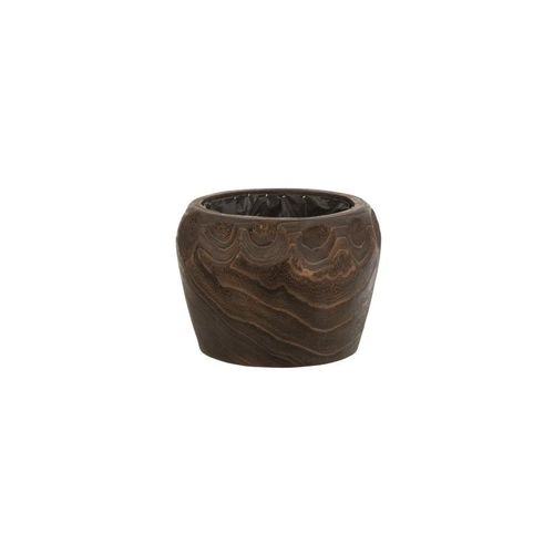 Cache-Pot En Bois De Paulownia Marron 29x29x20 Cm