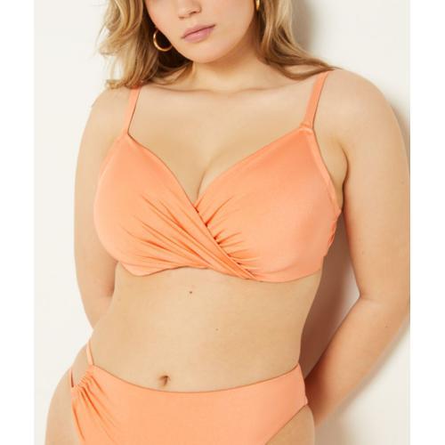 Triangle Armaturé Haut De Maillot - Florida - 90d - Orange - Femme - Etam