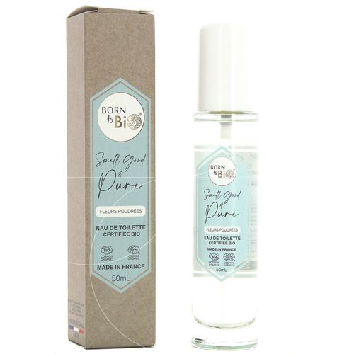 Born To Bio - Eau De Toilette Certifie Bio - Fleurs Poudrées - 50ml 