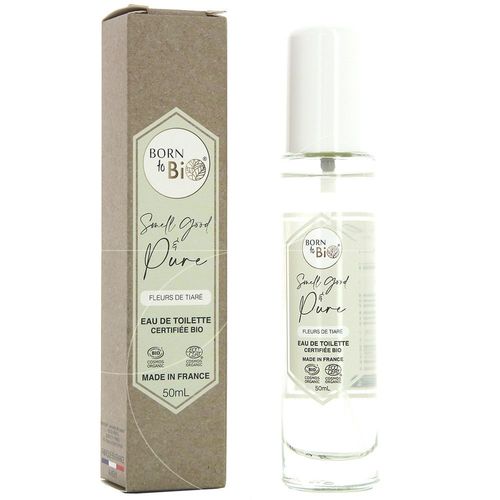 Born To Bio - Eau De Toilette Certifie Bio - Fleurs De Tiaré - 50ml 