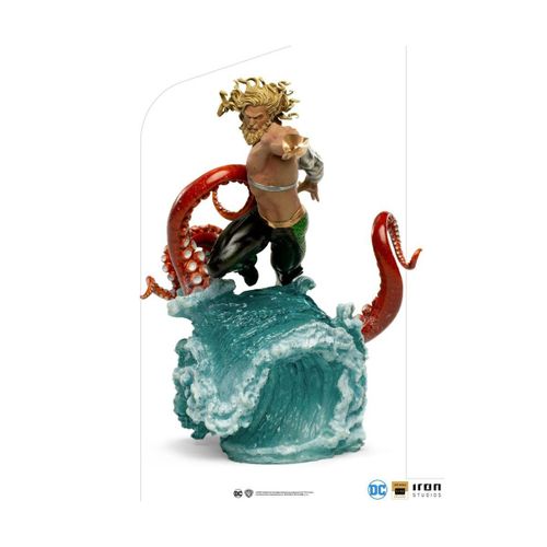 Dc Comics - Statuette 1/10 Deluxe Art Scale Aquaman 26 Cm