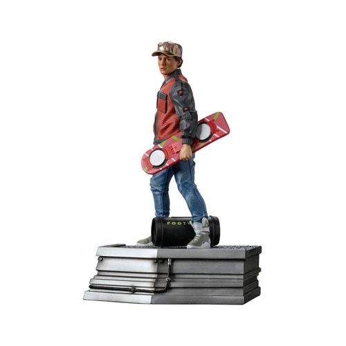 Retour Vers Le Futur Ii - Statuette 1/10 Art Scale Marty Mcfly 22 Cm