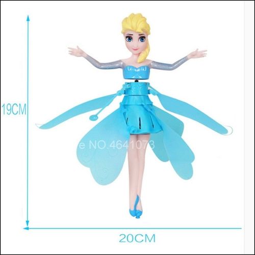 Princesse Induction Avion Suspendu Mouche Volante Fée Télécommande Avion Jouet Pour Enfants Cadeau D'anniversaire