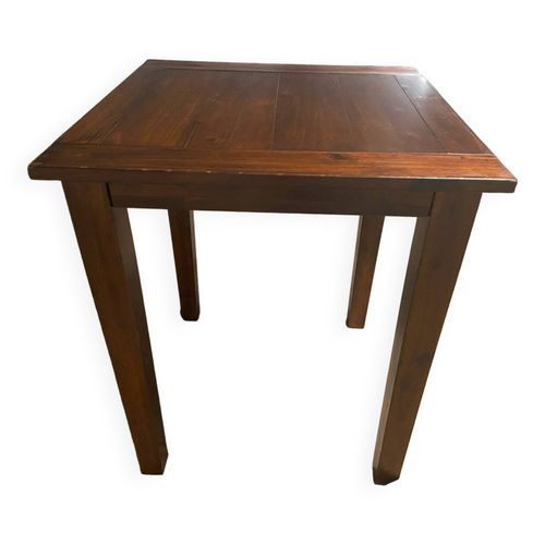 Table Haute Salon Marron