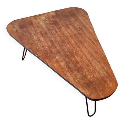 Table Design Anne 60 Scandinave Marron