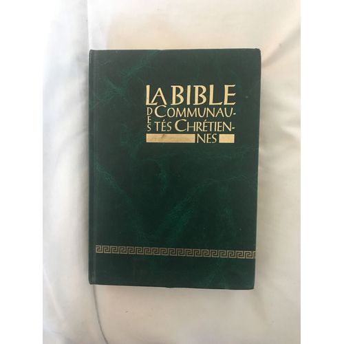 Bible Des Communautés Chrétiennes Mediapaul