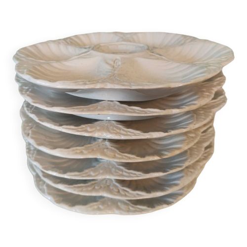 Assiettes  Hutres Blanc
