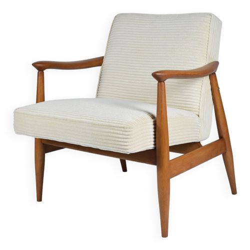 Fauteuil Scandinave Restaur  Blanc